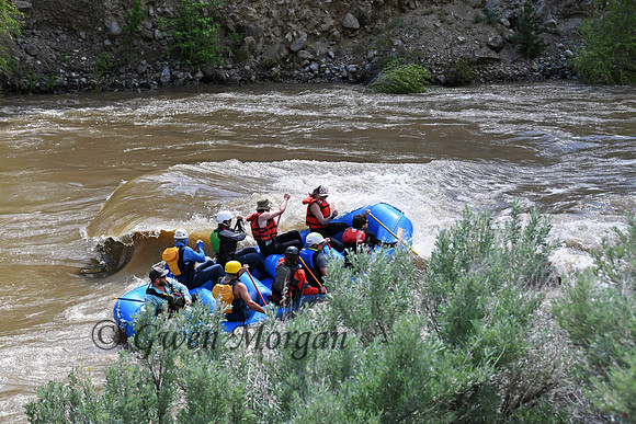 Rafters in Yankee Jim Canyon
