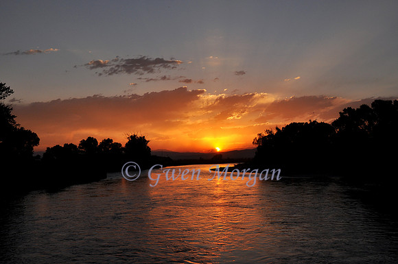 Sunset On The Gallatin River #5