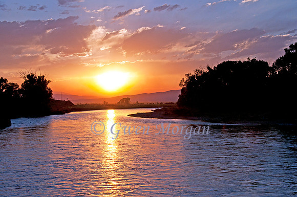 Sunset On The Gallatin River #2